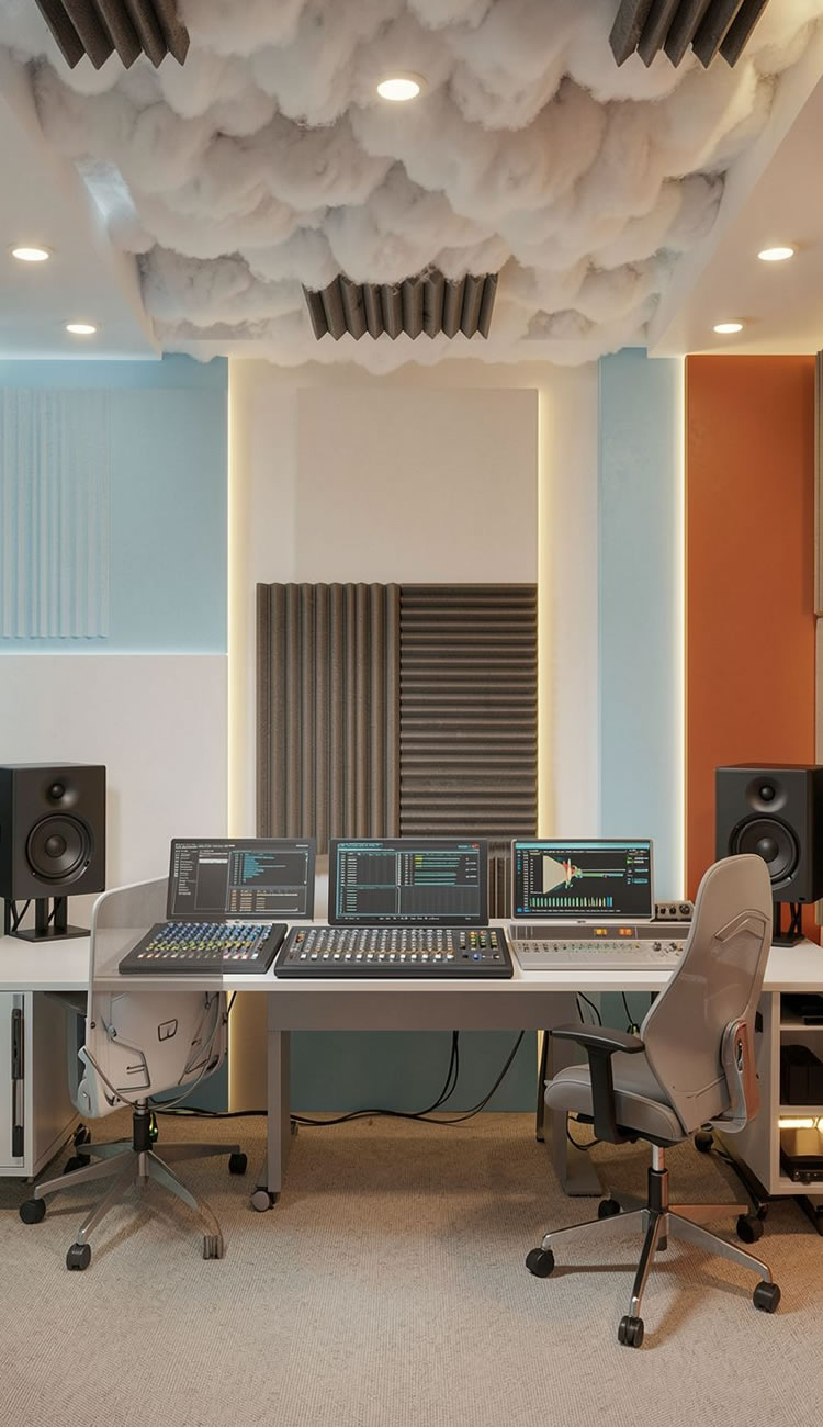 progettazione acustica; correzione acustica;